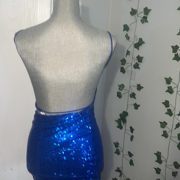 Strappy dress in Lapid Blue Lucy In the Sky - Picture 5 of 5